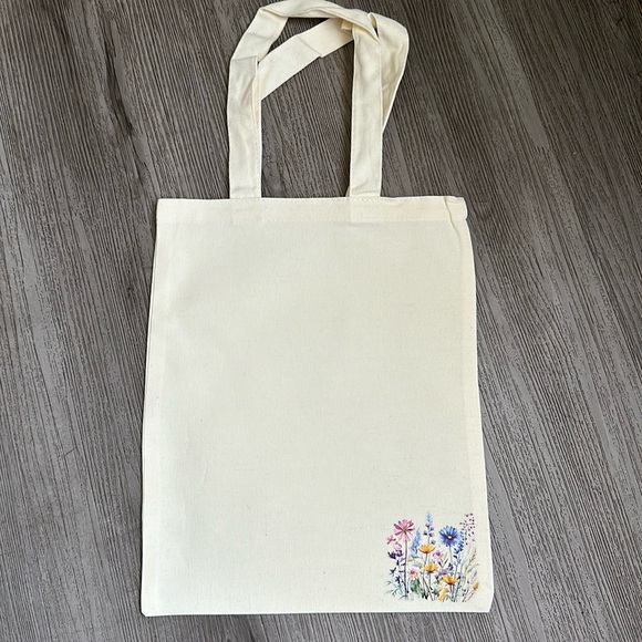 Floral Book Bag - Picture 1 of 4
